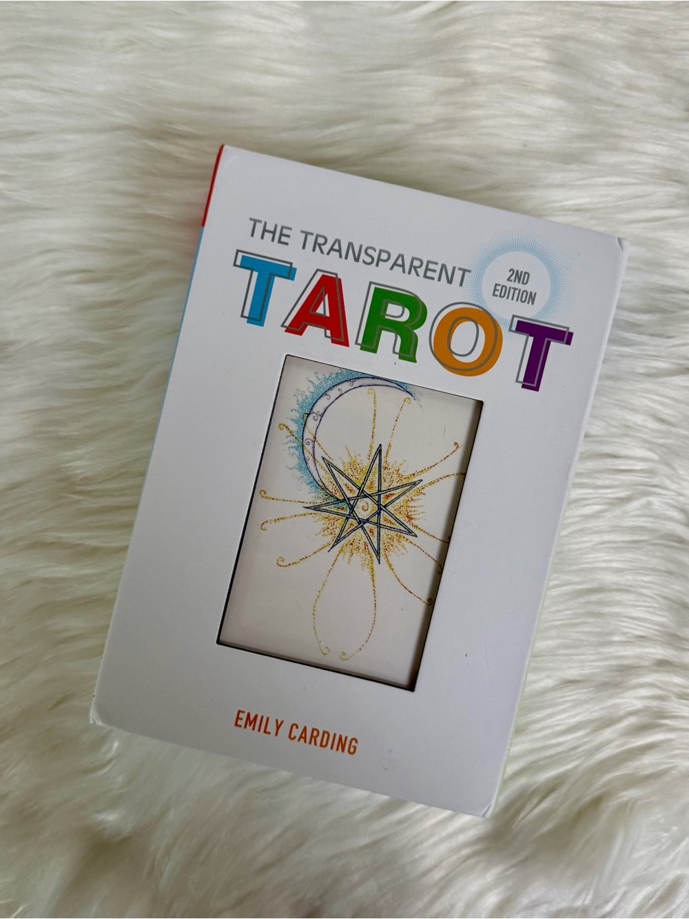 The Transparent Tarot Deck and Book Set
